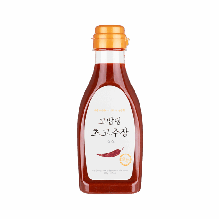 [고맙당] 국산 저당 저염 초고추장 270g