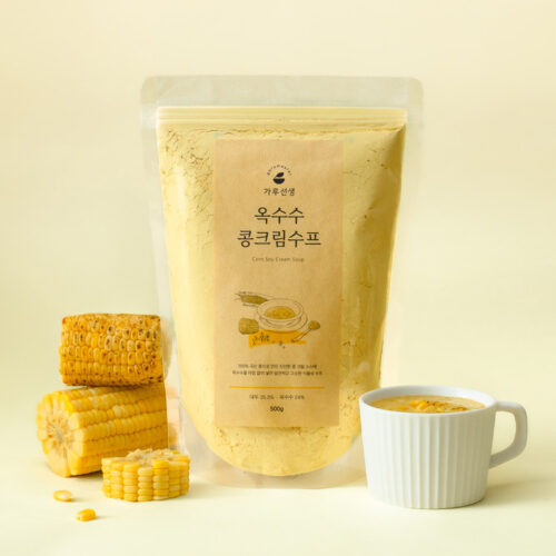 옥수수 콩 크림 수프 500g