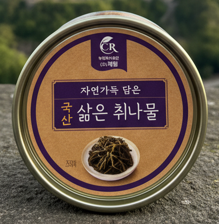 국산 취나물 캔나물120g