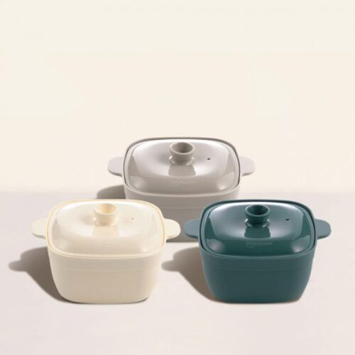 [실리만]하모니 사각 만능찜기 650ml