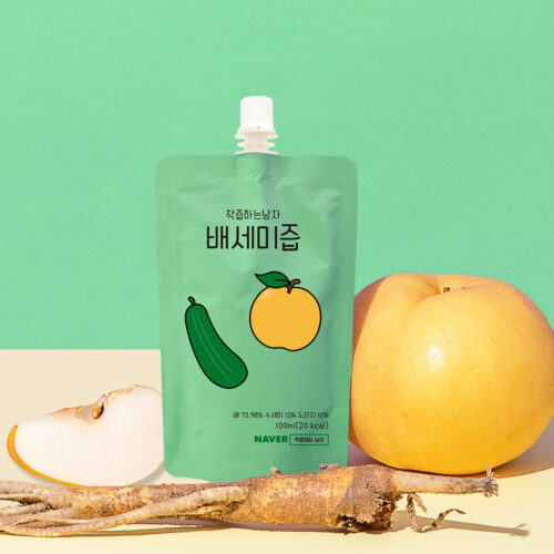 배세미즙 수세미 배 도라지 100ml 30포[원산지:국산(경상북도 영천시)]
