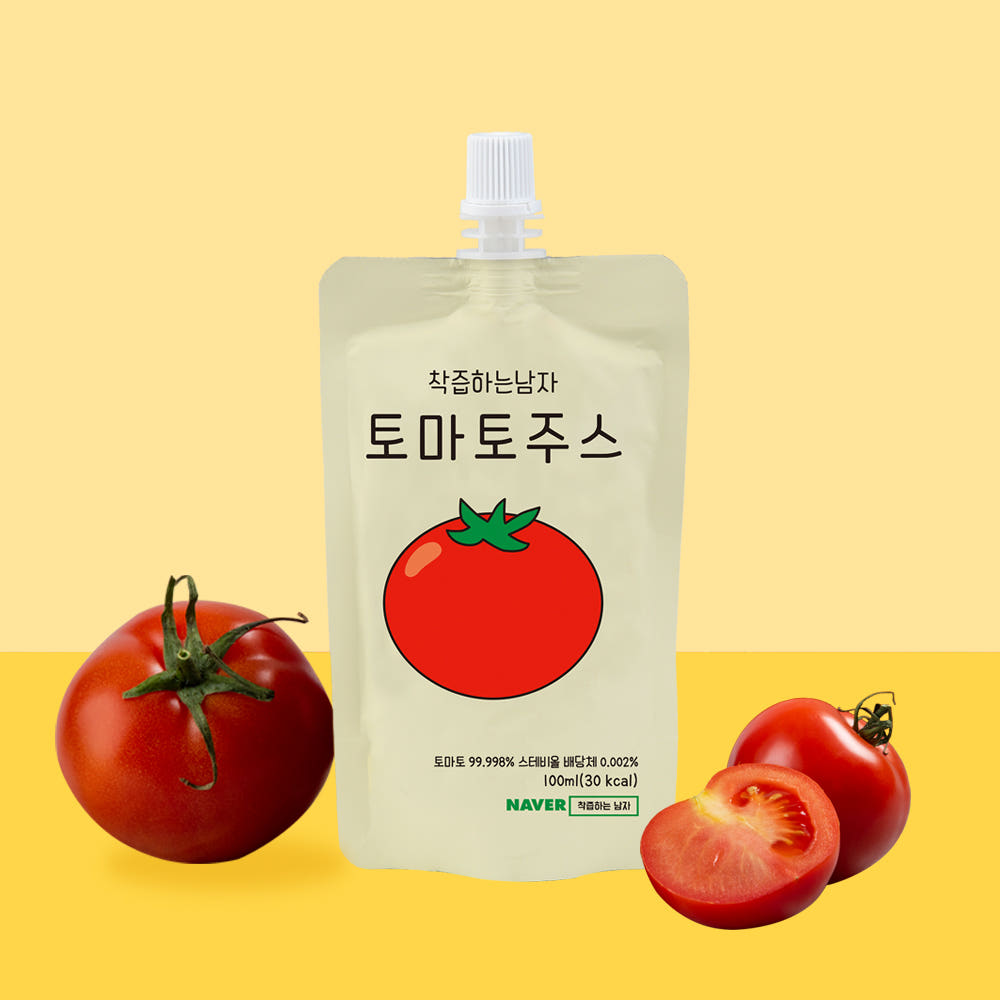 토마토주스 아침 식사대용 갈아만든 토마토즙 [원산지:국산]